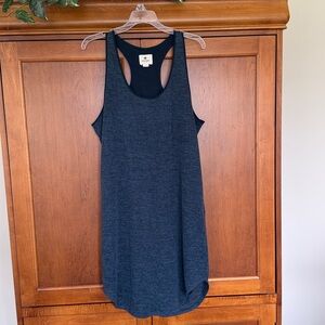 Sperry Double Layer Slub Racerback Tank Dress XL